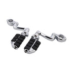 1-1/4" Long Highway Foot Pegs for Harley Touring (Universal)