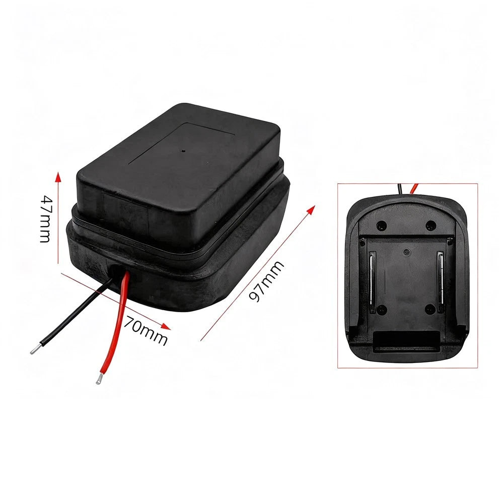 Power Tool Battery Adapter for BL1830 BL1840 (18V 21V 24V)