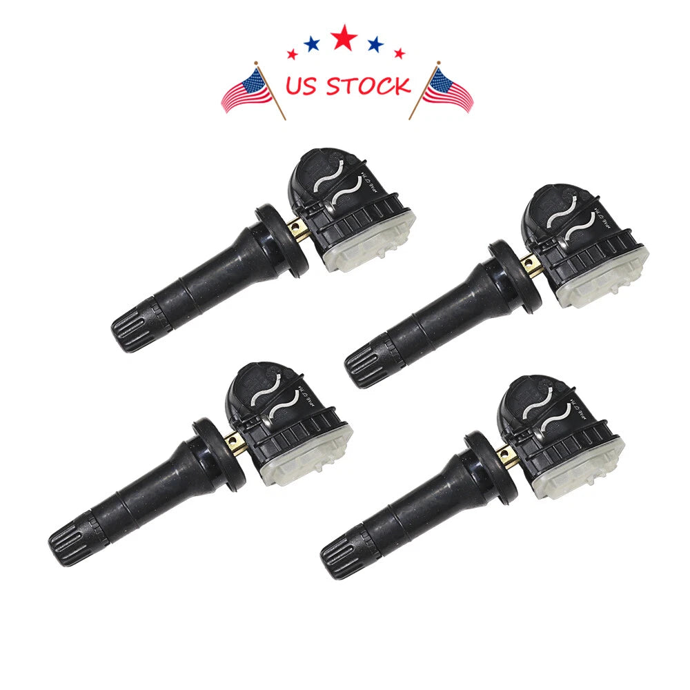 4X Tire Pressure Monitoring Sensors for Ford F-250 Super Duty (2017–2019)