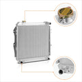 2-Row Aluminum Core Radiator for Toyota 4Runner/Pickup 4WD V6 (1988–1995)