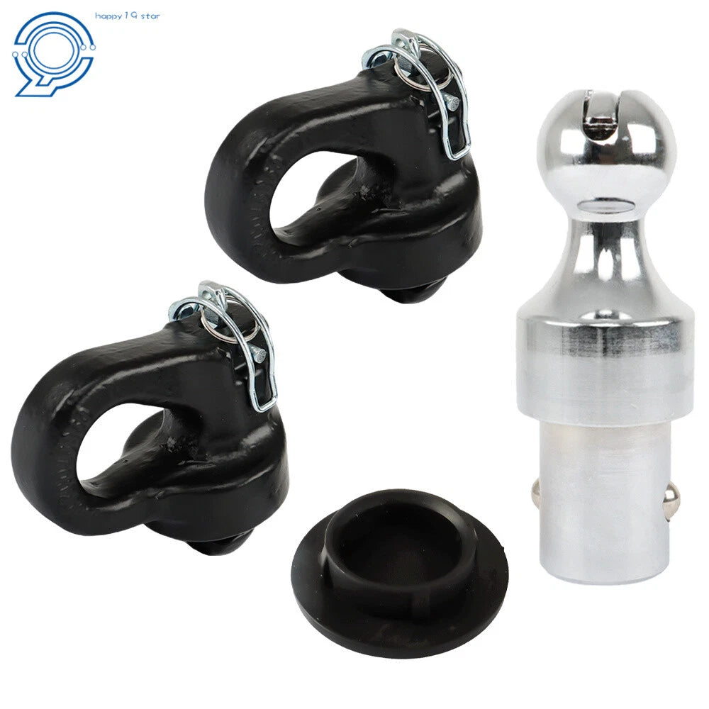 Gooseneck Ball & Safety Chain Anchor Kit for Puck System (Year Range)