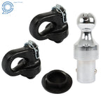 Gooseneck Ball & Safety Chain Anchor Kit for Puck System (Year Range)
