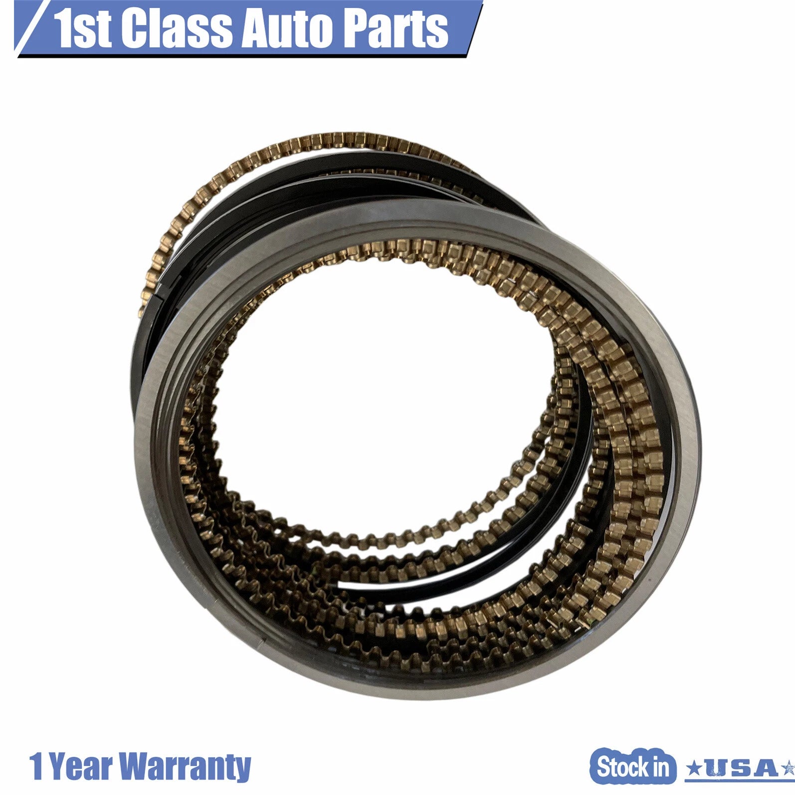 Set of 4 Piston Rings for Ford Lincoln 5.4L Triton (1997–2008)