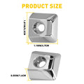 Chrome Door Handle Key Hole Bezel for Nissan Armada (2004–2021) 80647-ZC00A