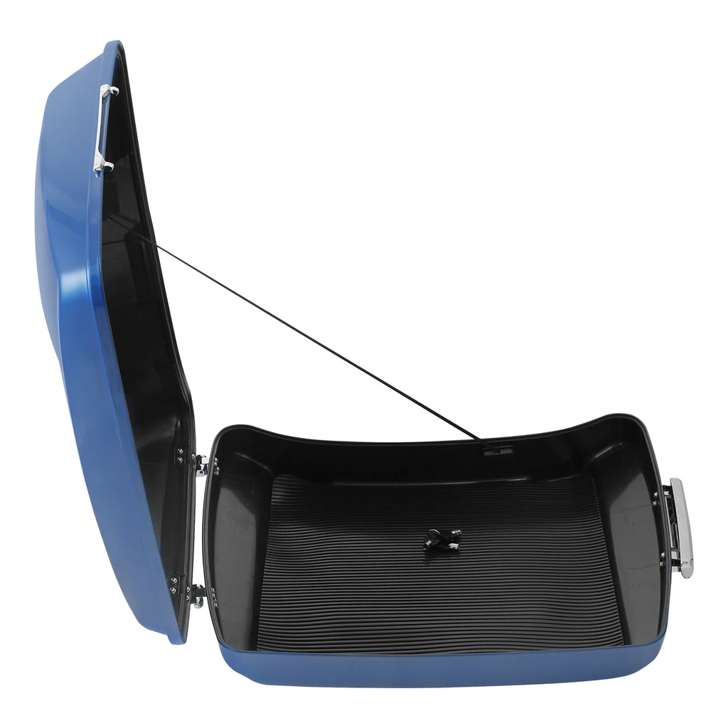 Razor Trunk for Harley Touring Street Glide (2014–2024) Electric Blue