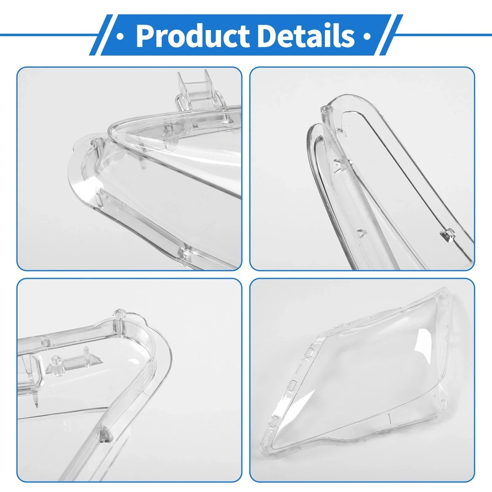 Car Front Left Headlight Lens Cover for Lexus LX570 (2007-2012)