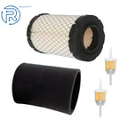 Air Filter & Fuel Filter for Briggs & Stratton Intek 15.5hp-19.5hp (590825, 796031)