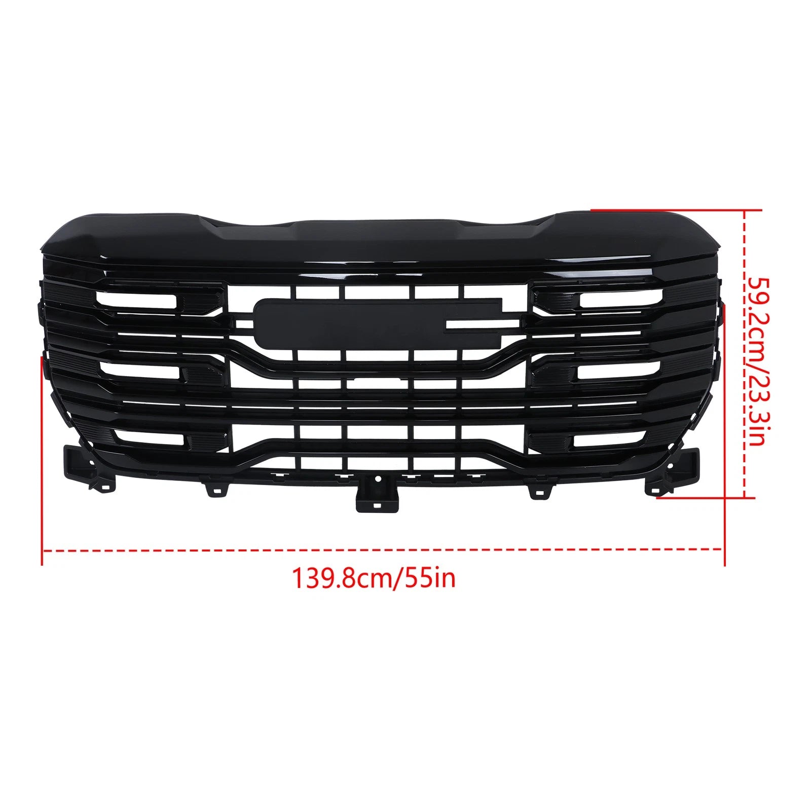 Front Bumper Grille with Camera for GMC Sierra 1500 (2022-2024)