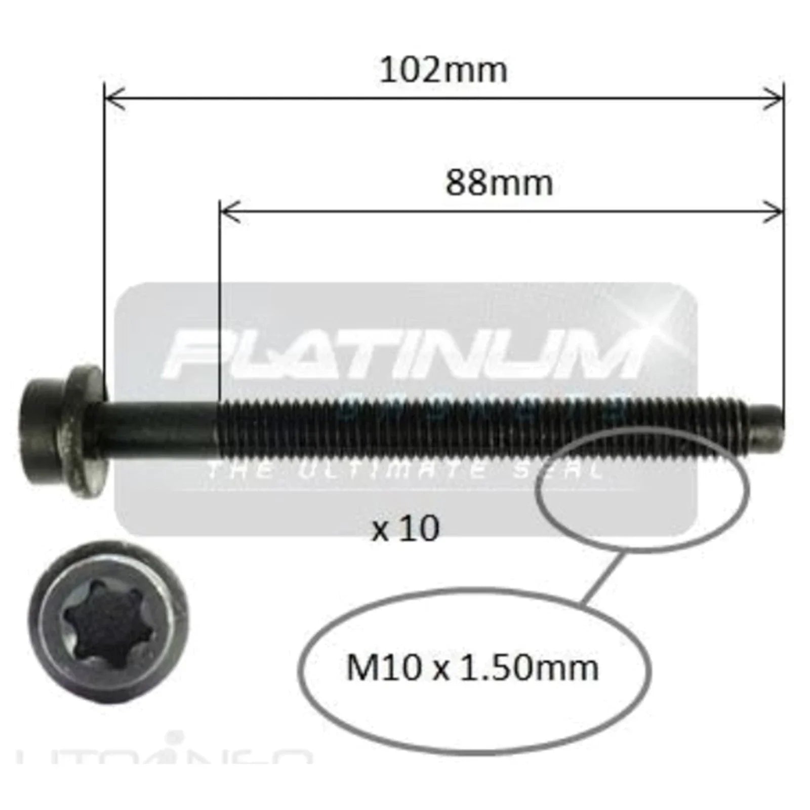 Engine Cylinder Head Bolt Set for Ford Focus (2002-2005)