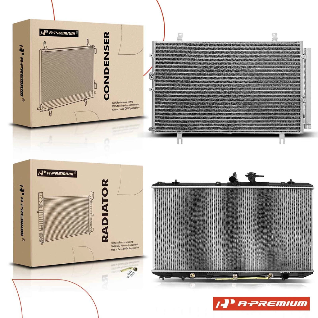 Radiator & AC Condenser Cooling Kit for Toyota Highlander (2008-2013)