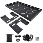 Cargo Shelf Rack with Stretch Net for Jeep Wrangler JK JL (2007–2026)