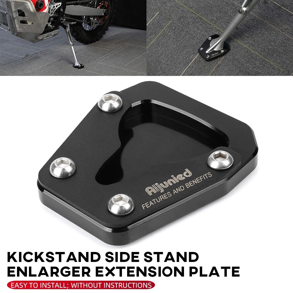 CNC Kickstand Extension Plate for KOVE 450 RALLY (2023)