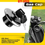 Gas Lid Fuel Tank Cap Cover with Key Lock for ATV Quad (Universal)