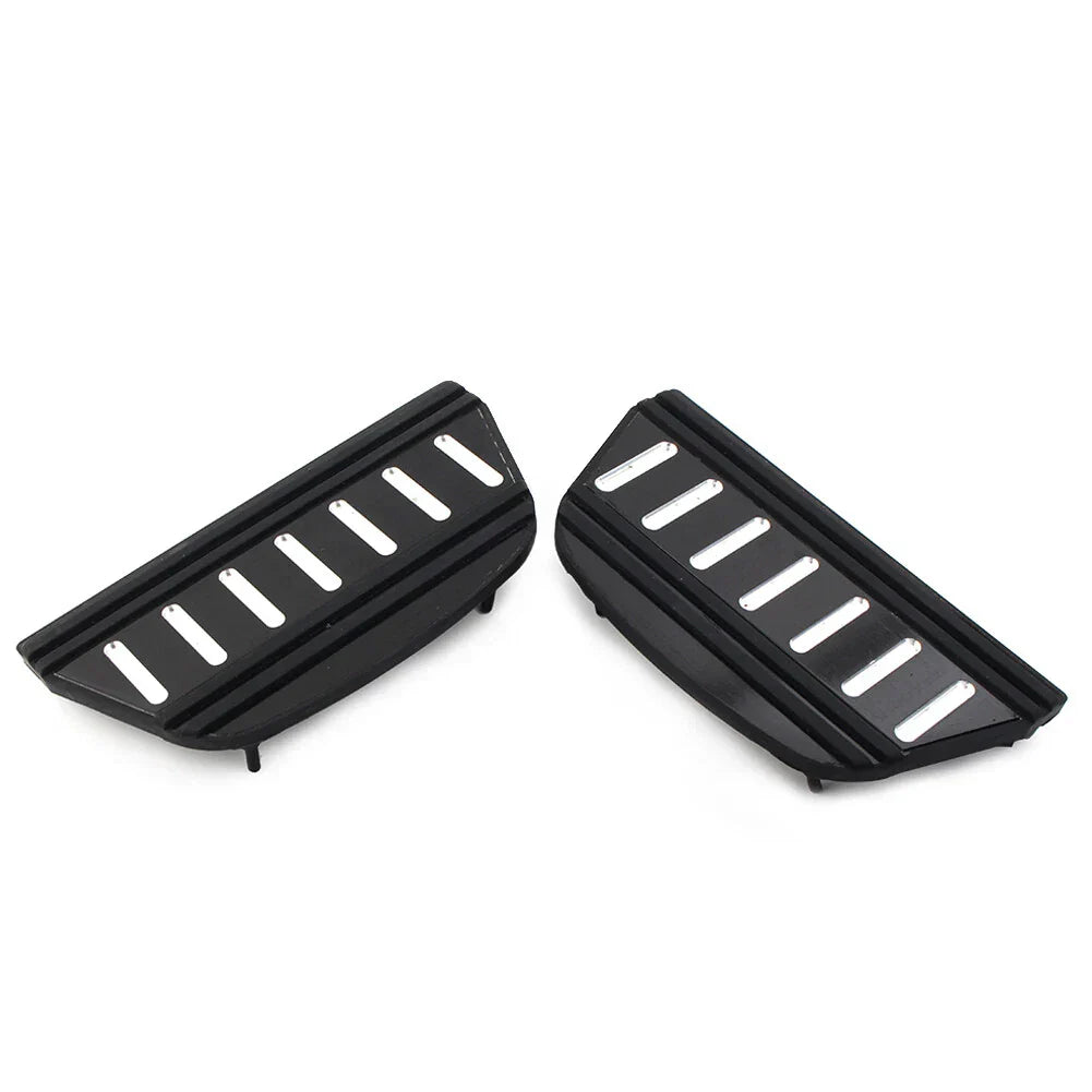 Black Rear Floorboard Foot Peg Insert for Harley Softail Electra Glide