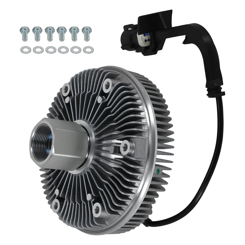 Electric Radiator Cooling Fan Clutch for Ford Super Duty 6.0L Power Stroke (2003–2007)