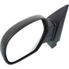 Set of 2 Manual Mirrors for Chevrolet Silverado 1500 (2007–2013) Black