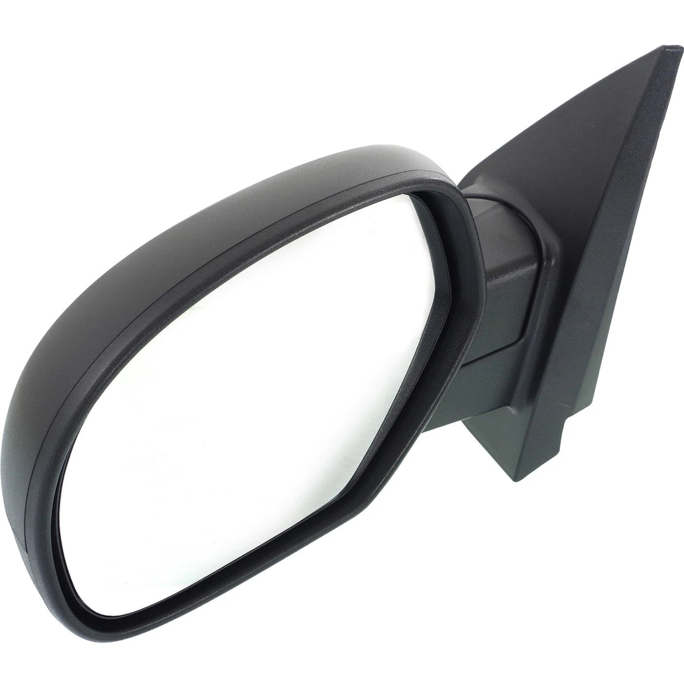 Set of 2 Manual Mirrors for Chevrolet Silverado 1500 (2007–2013) Black