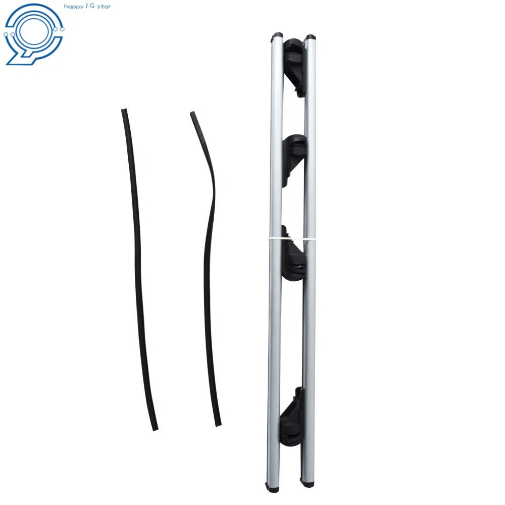 Set of 2 Adjustable Aluminum Roof Rack Cross Bars for Universal Fit (2010–2023)
