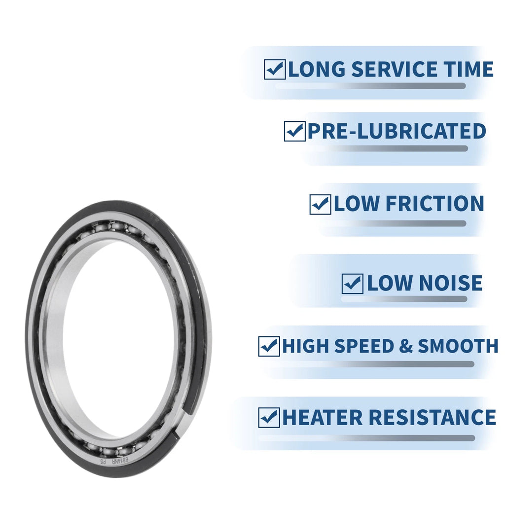 Deep Groove Ball Bearing 70x90x10mm for Scooter Skateboard (6814NR)