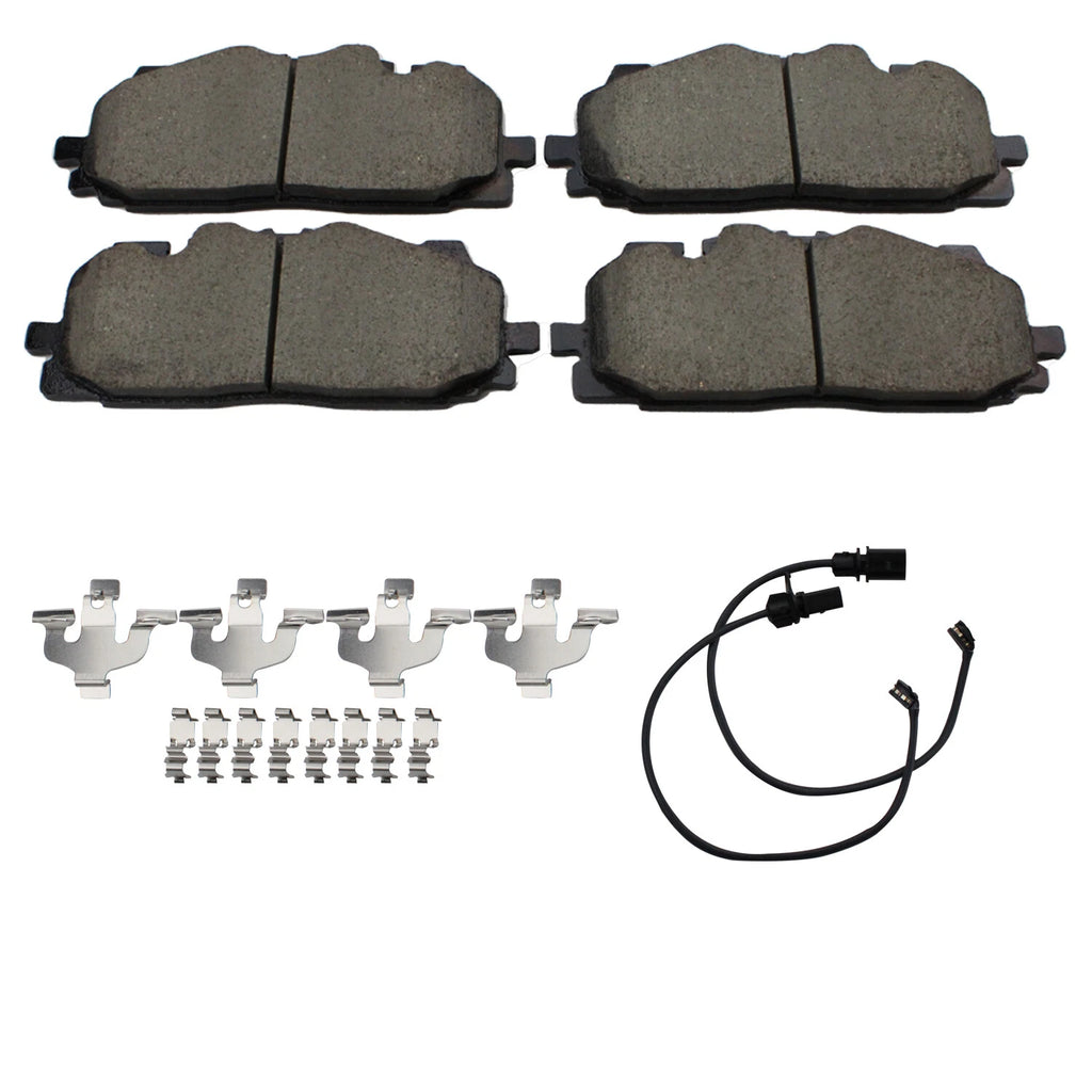 Akebono Euro Front Ceramic Brake Pads for Audi A6 A7 A8 Q5 Q7 Q8 RS5 S4 (2012–2023)