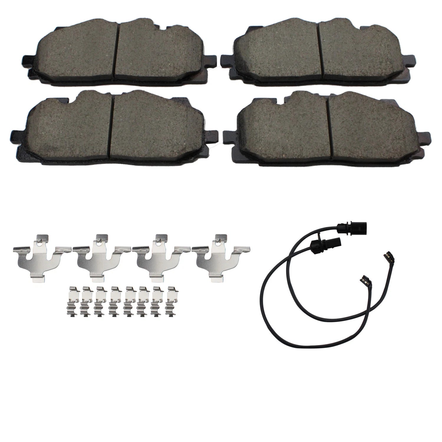 Akebono Euro Front Ceramic Brake Pads for Audi A6 A7 A8 Q5 Q7 Q8 RS5 S4 (2012–2023)