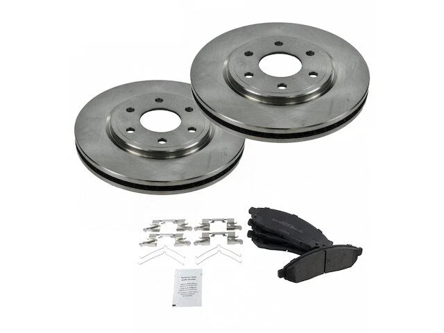 Front Brake Pad and Rotor Kit for Suzuki Equator (2009–2012) BK482QV
