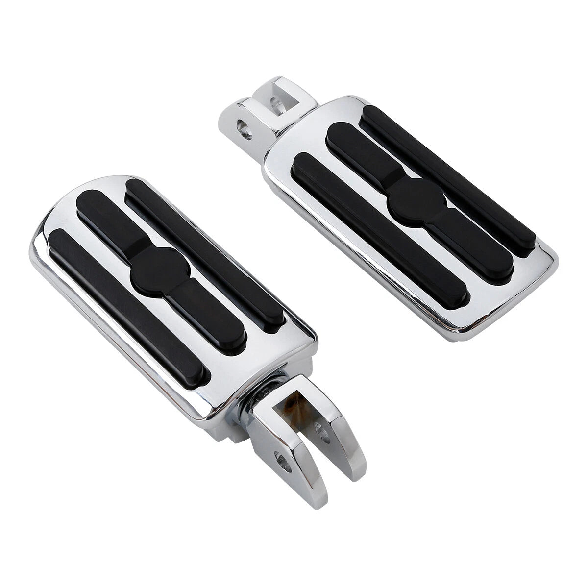 Chrome Rider Foot Pegs for Harley FXBB Street Bob 107 (2018–2025)
