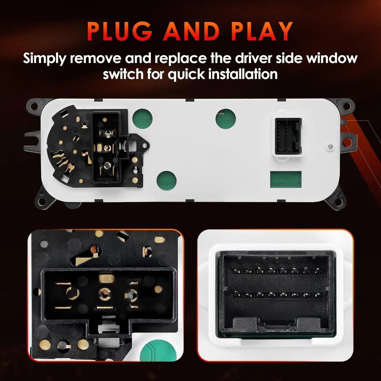 HVAC Control Module A/C Heater Climate Panel for Dodge Ram 1500 2500 3500 (2001–2005)