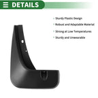 Mud Flaps Splash Guards for Chevrolet Aveo (2011–2013) W/ Mount Accessories