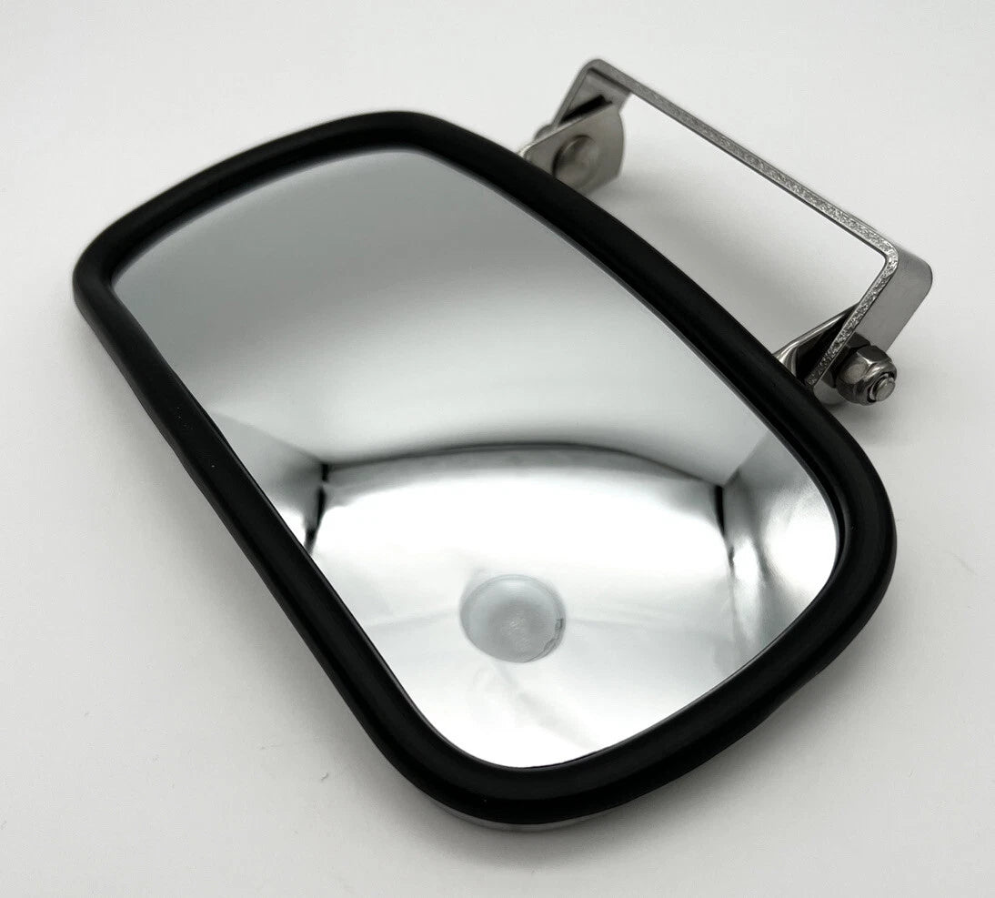 Stainless Steel Convex Mirror with U Bracket for Truck Trailer (2000–2025)