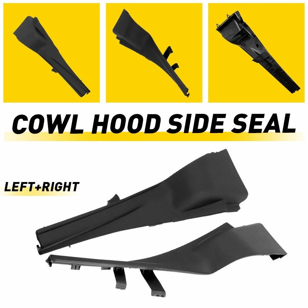 2X Corner Windshield Wiper Cowl Cover for Murano (2015–2017) 66894-5BC0A