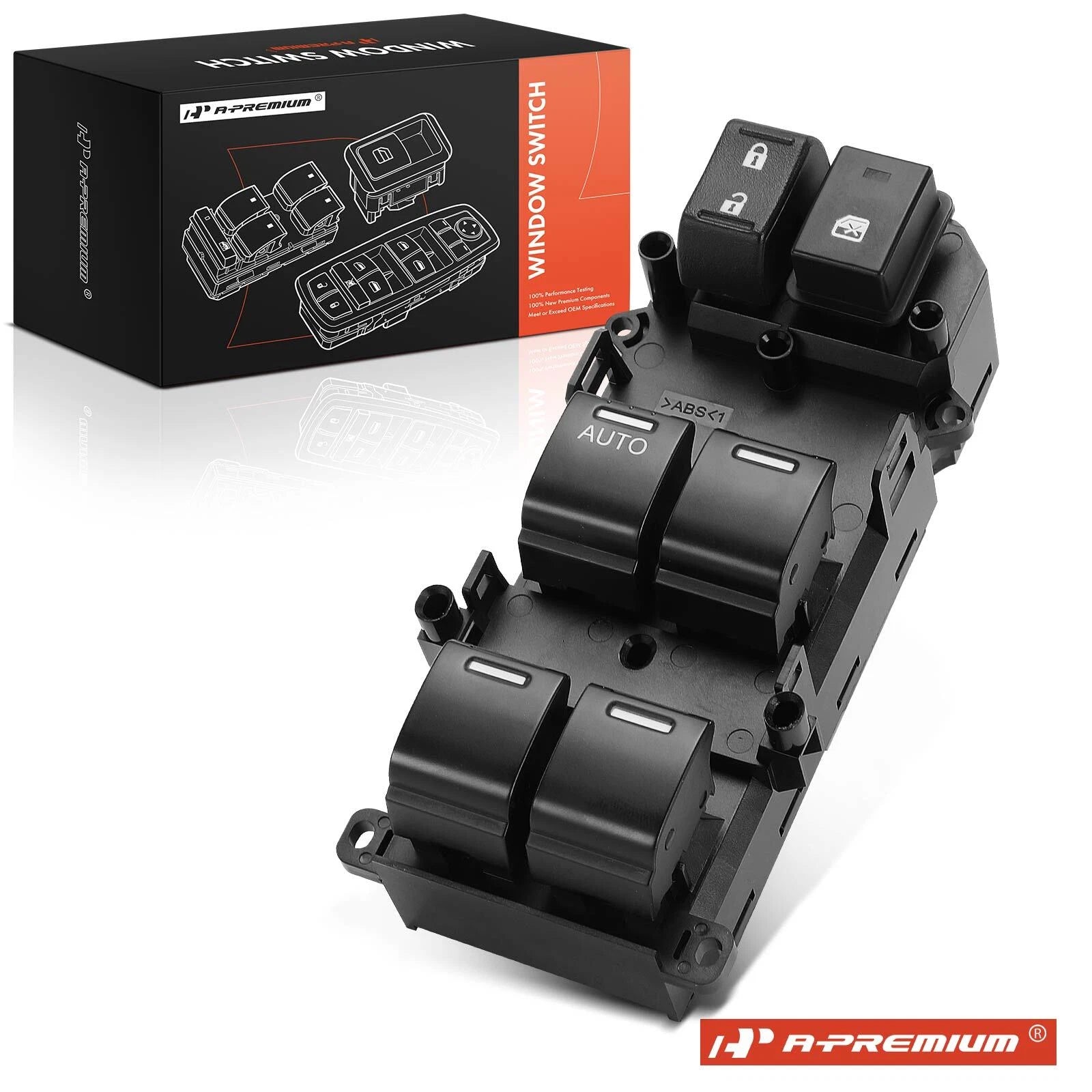 Front Left Power Window Switch for Honda Odyssey (2015–2019)