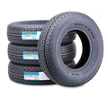 Set of 4 ROCKMAN ST215/75R14 8-Ply Trailer Tires 11171