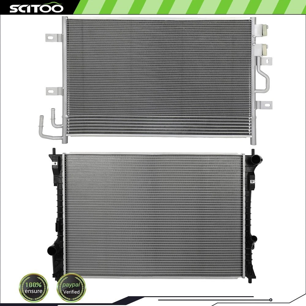 Radiator and A/C Condenser Kit for Ford Flex (2015–2019)