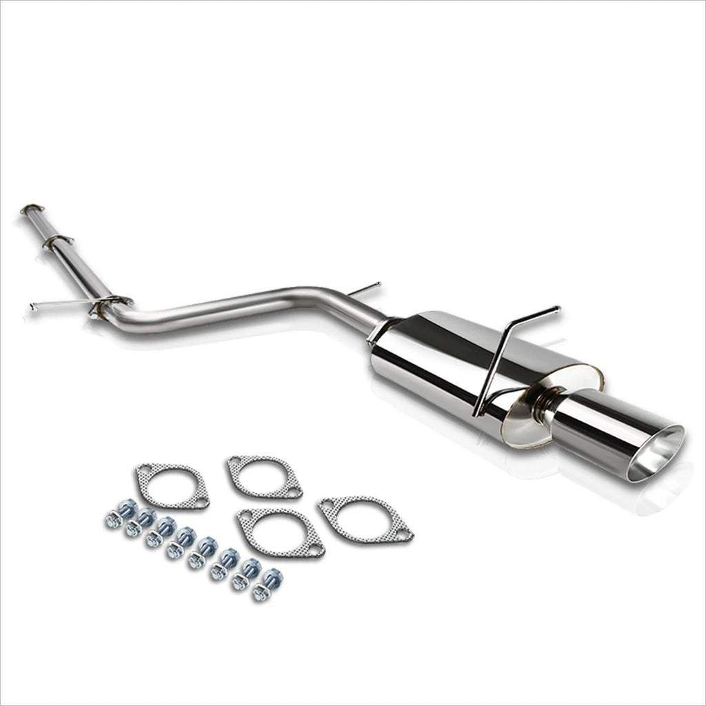 4" Rolled Tip Muffler Catback Exhaust for Mitsubishi Eclipse 2006–2009