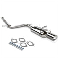 4" Rolled Tip Muffler Catback Exhaust for Mitsubishi Eclipse 2006–2009