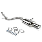 4" Rolled Tip Muffler Catback Exhaust for Mitsubishi Eclipse 2006–2009