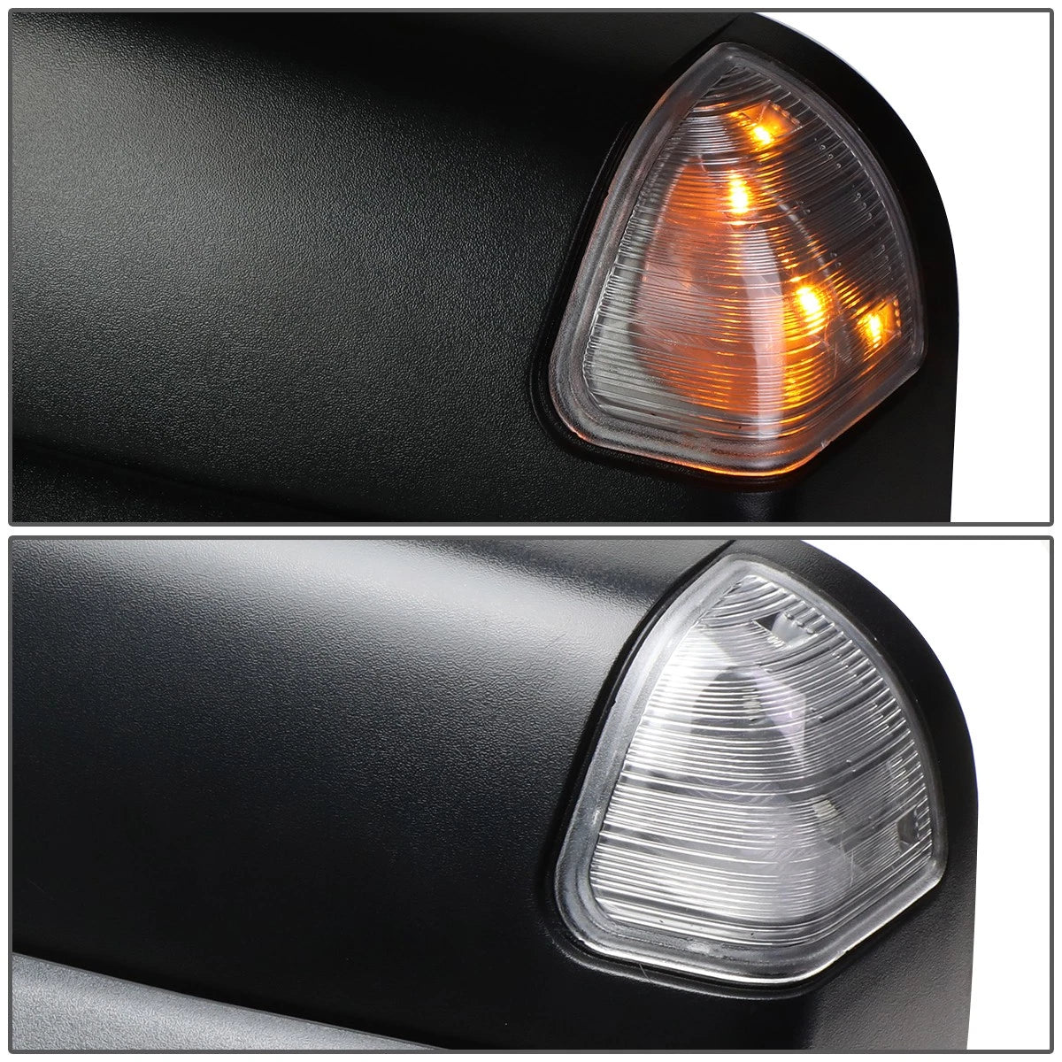 Pair of Powered Towing Side Mirrors for Dodge RAM (2002–2009) - Heated, Puddle Light