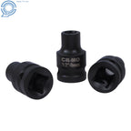 35pcs Deep Impact Socket Set 1/2" Drive 8-32mm for Garage Tools