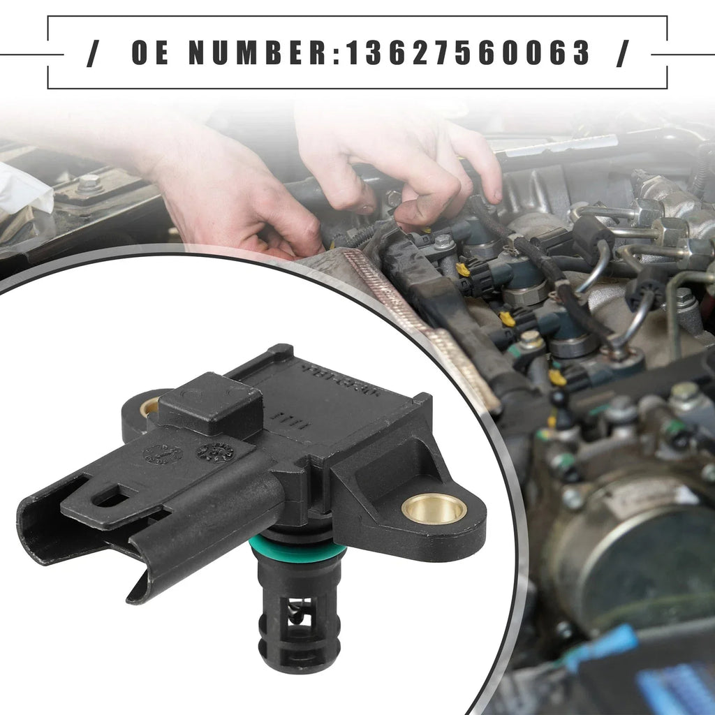 Black Engine Oil Pressure Sensor for BMW X6 335i (2009-2013)