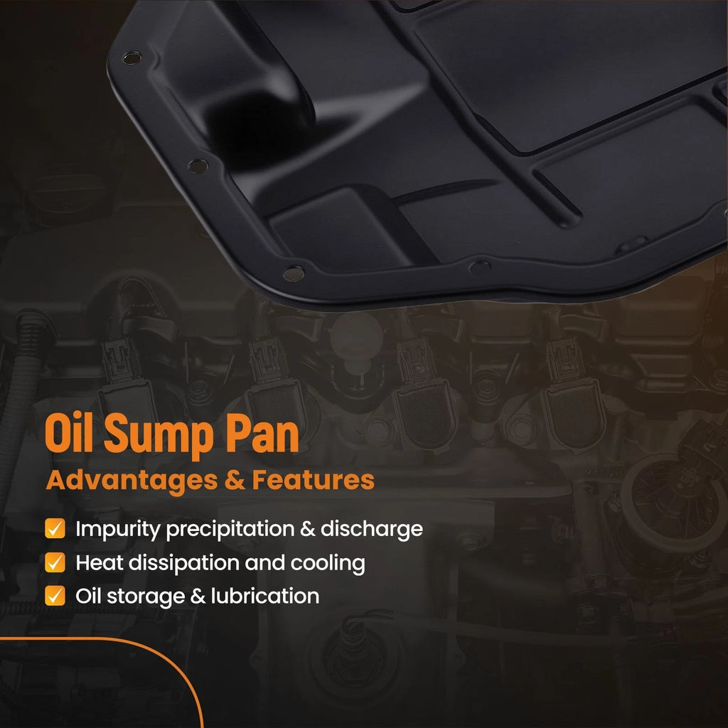 Oil Sump Pan for Nissan X-Trail Qashqai 2.0L AWD FWD (2007–2013)