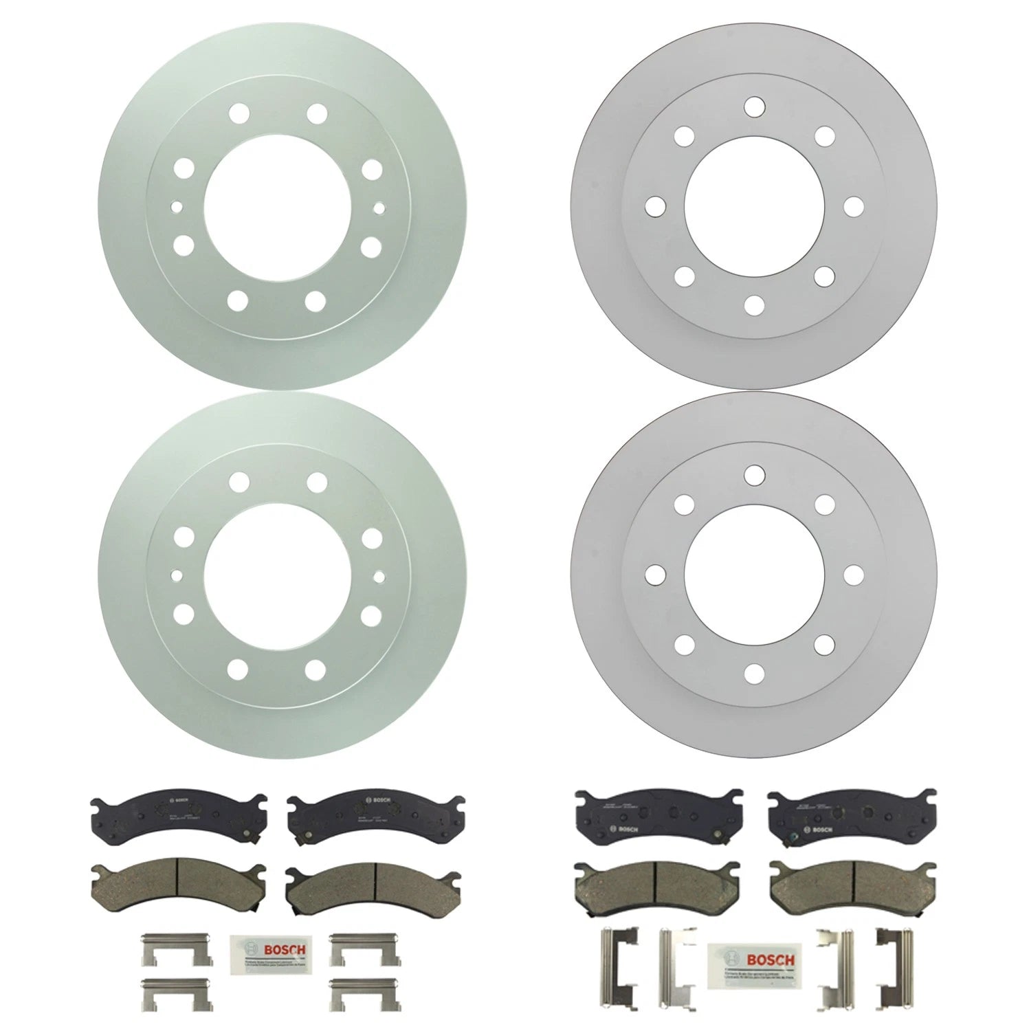 Bosch Quietcast Disc Brake Pad Kit for Silverado 2500HD (2001–2019)