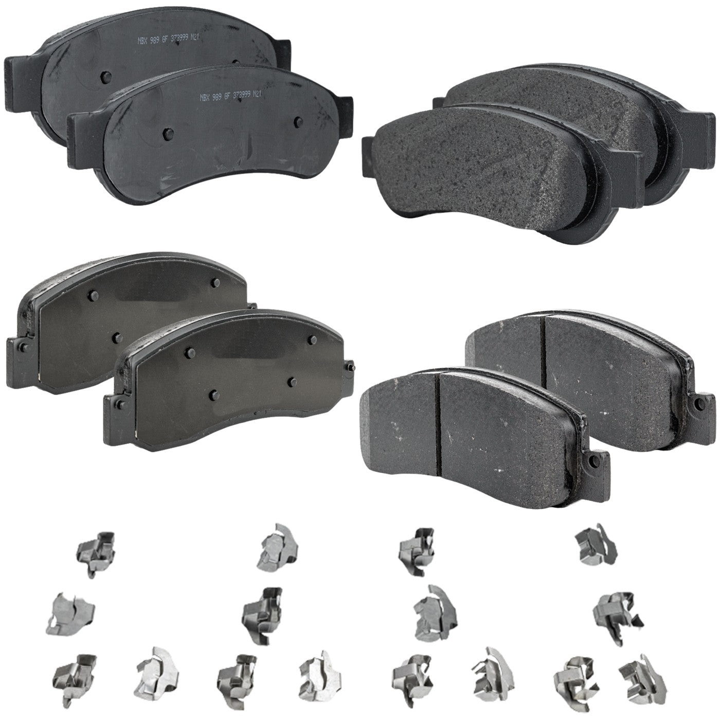 Brake Pad Set for Ford F-250 Super Duty (2008–2010)