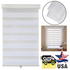 Zebra Roller Blinds for Cordless Dual Layer Shade (48")