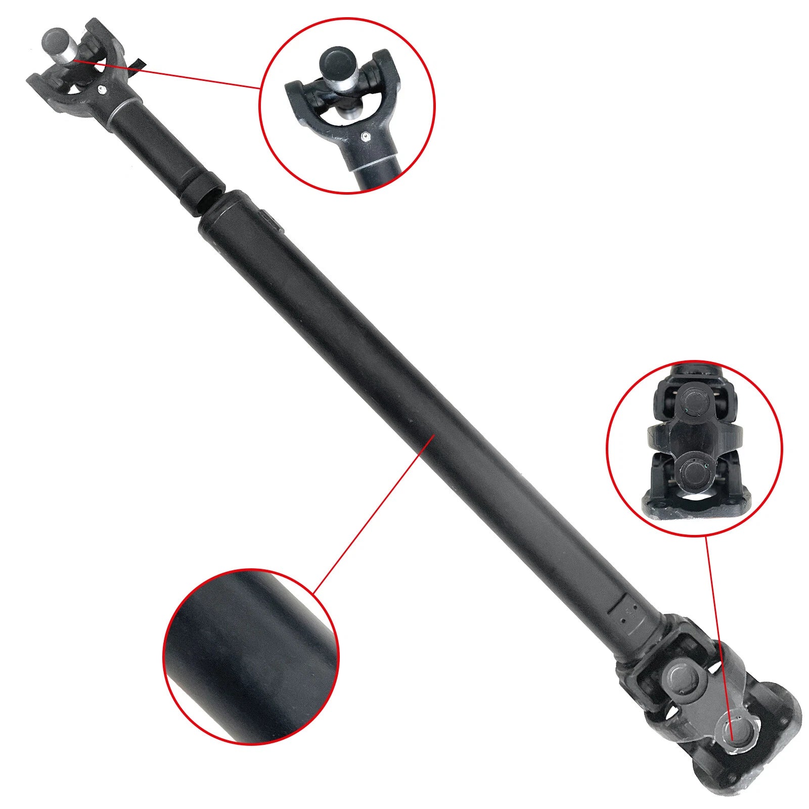 Front Drive Shaft Assembly for Ford F-250 F-350 F-450 F-550 Super Duty (2005–2023)
