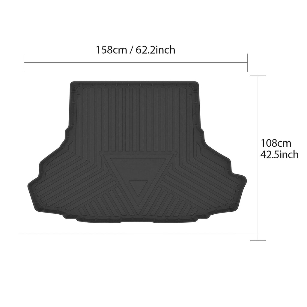 Cargo Liner Floor Mat for Ford Mustang (2015–2022) Waterproof Anti-Slip