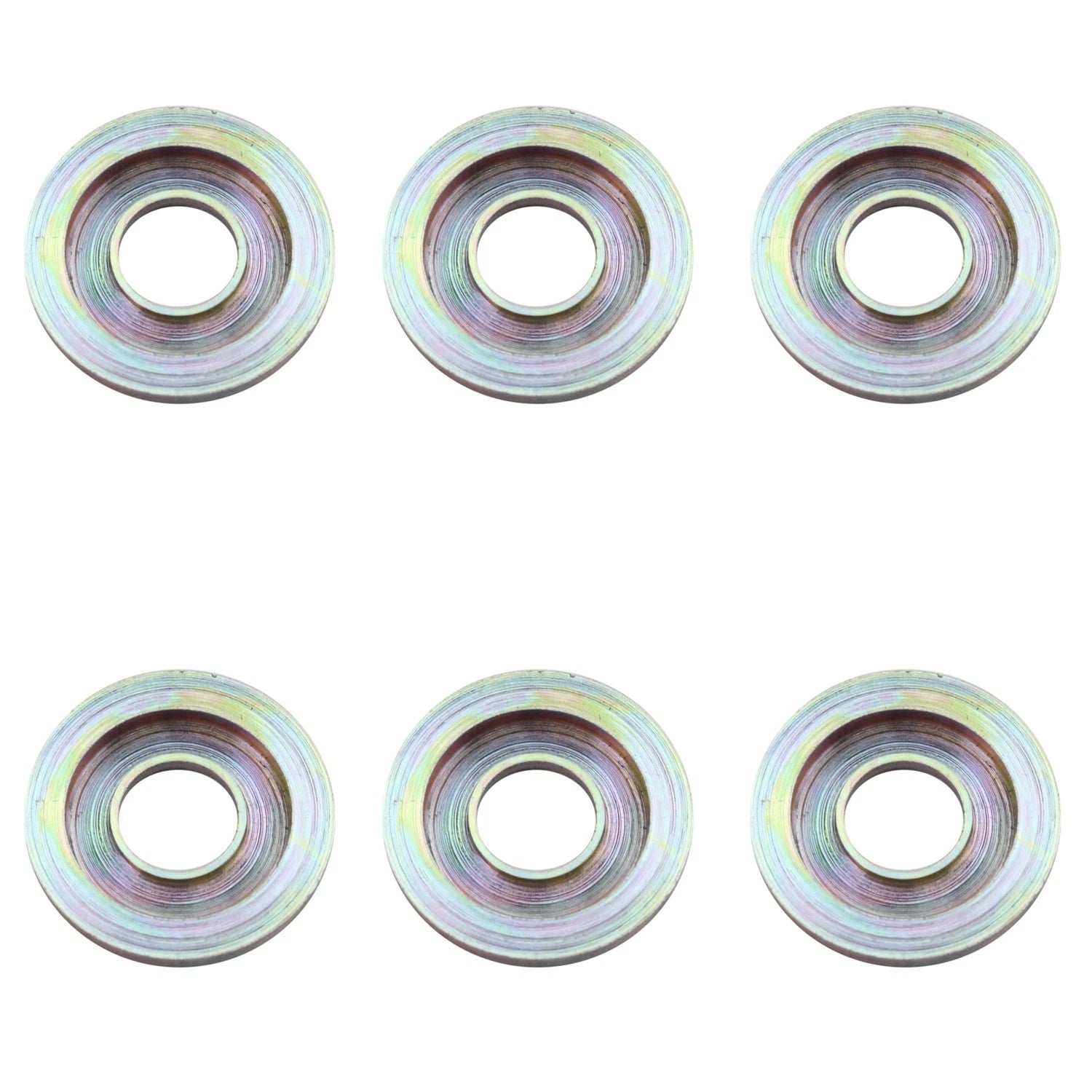 Set of 6 Fuel Injector Heat Shields for Mercedes-Benz W126 (1980–1991)