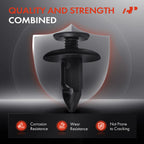 6mm Nylon Splash Shield Mudguard Clips for GM Toyota