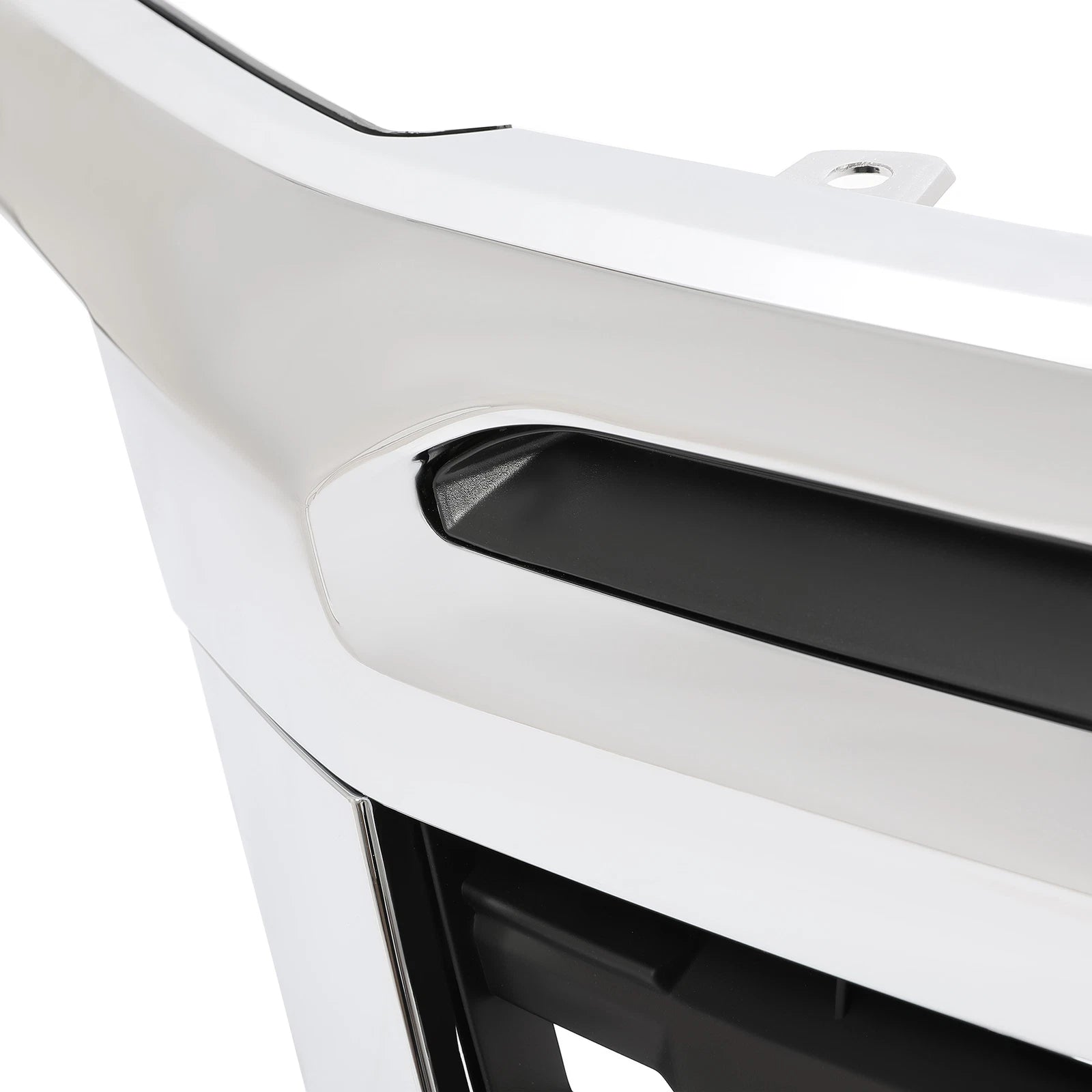 Front Upper Grille for Honda Ridgeline (2017-2020) Black & Chrome