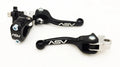 2X ASV F3 Shorty Front Brake Clutch Perch Levers Black for TTR 230 (1999–2022)